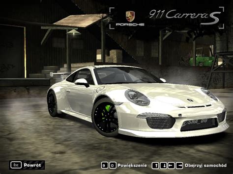 Porsche 911 Carrera S Need For Speed Most Wanted Rides Nfscars