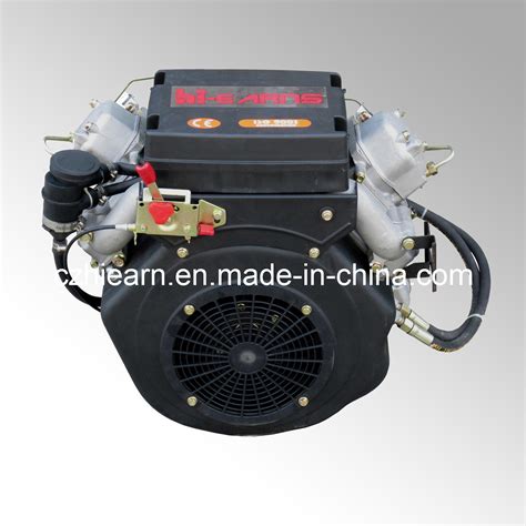 China 11kw Air Cooled Two Cylinder Diesel Engine 2v86f China Diesel