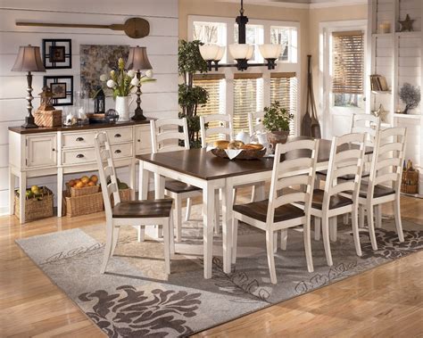 Furnish your kitchen with a minimalist table, like the rustic cintra counter table. 30 Rugs That Showcase Their Power Under the Dining Table ...