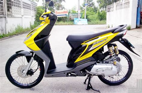 Modifikasi Motor Beat Warna Hijau Tosca - Blog Motor Keren