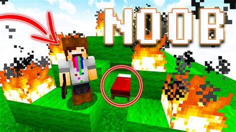 Stupid Noob Vs Minecraft Bed Wars Youtube