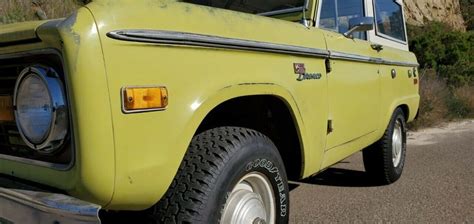 1974 Ford Bronco 302 Automatic Uncut Rust Free Original California