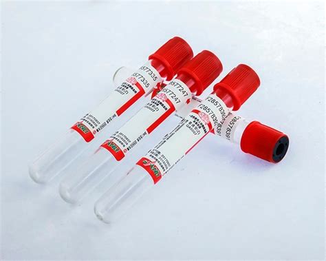 Professional Plain Vial For Blood Collection 13100 Non Toxic Pyrogen Free