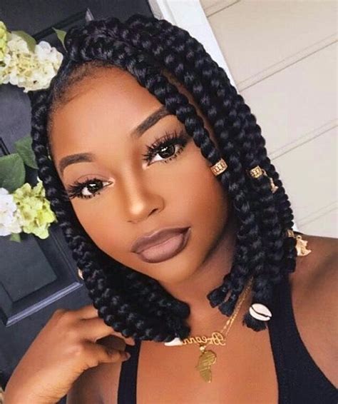 Ghana braids in different lengths and sizes. Picture the Greatest Box Braids Hairstyles of 2020 # ...