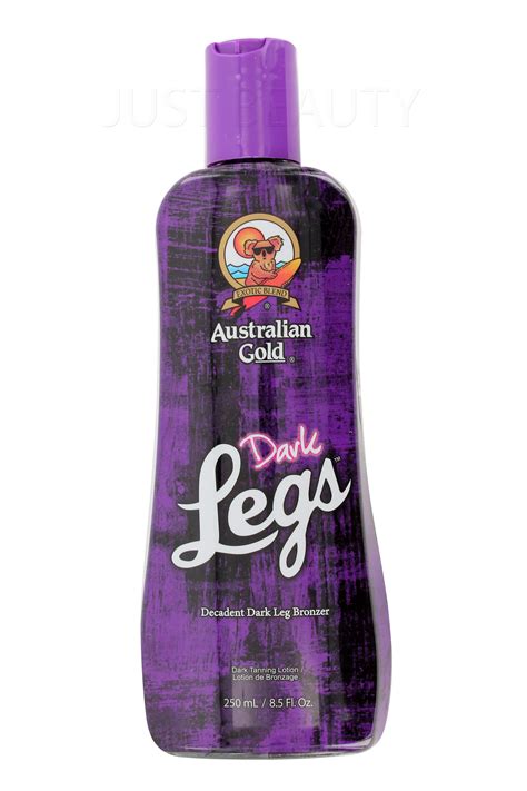 Australian Gold Decadent Dark Leg Bronzer Tanning Sunbed Lotion For