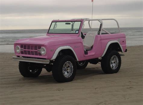 Girly Cars And Pink Cars Every Women Will Love Ford Bronco Bronco