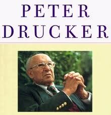 With peter drucker's five essential questions and the help of five of today's thought leaders. Peter Drucker - management