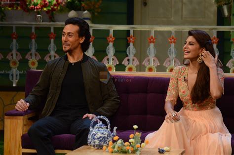 Tiger Shroff Jacqueline Fernandez Promote The Flying Jatt On The Sets