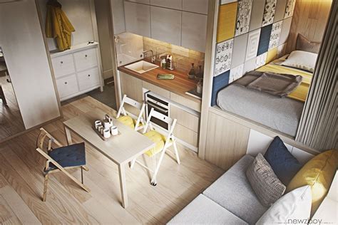 Studio Apartment Decoration And Design Ideas With The Advantages Tiny
