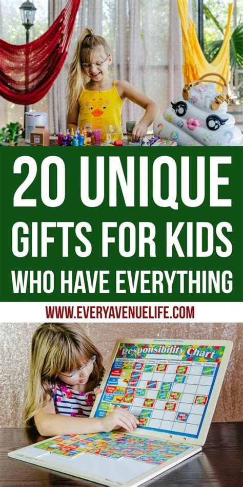 A monogrammed message on a stuffed animal, doll, or anything else is sure to be cherished for years to come! 20 Unique Gifts for Kids Who Have Everything | Unique ...