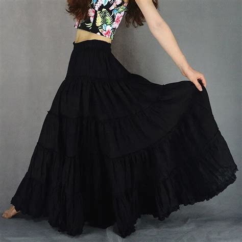 Best Full Long Maxi Skirts Skirt For Women Black Near Me And Get Free Shipping A159