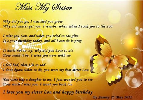 Miss Lorelie Sister Poems I Miss My Sister Miss You Sister Quotes