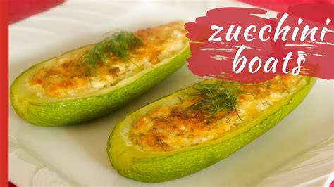 This super simple dish works well as a side or a light main. Cheese Stuffed ZUCCHINI BOATS - YouTube