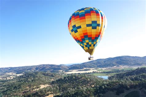 Hot Air Balloon Rides Over Napa Valley Tour De Lust