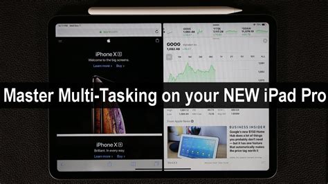 Open and application and scroll up to access apart from ipad pro, split view is also effective in ipad air 2 and more recent versions. iPad Pro 11-Inch: Discover Split Screen Multitasking (Be ...