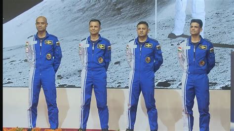 Gaganyaan Pm Modi Announces Names Of Astronauts For Indias First