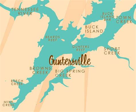 Maps Of Lake Guntersville