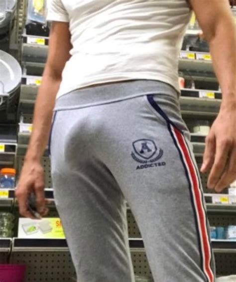 Grey Jogging Trouser Bulges Page Lpsg