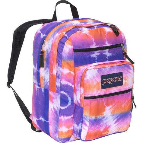 Tye Dye Big Student Jansport Backpack For Girls Girl Backpacks