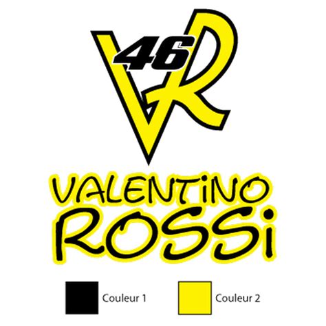 Všechny produkty vr46 se vyrábí z kvalitních materiálů s originálním desingem, který nepotkáte na každém rohu. Sticker autocollant Valentino Rossi 46