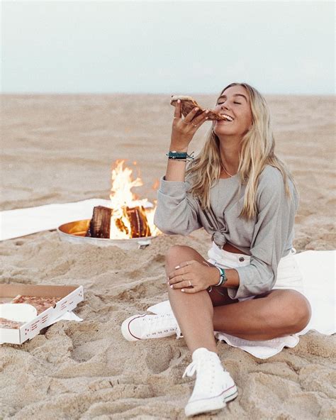Josie Jabs On Instagram “a Dreammmm Fire On The Beach Pizza S’mores A Long Talk About