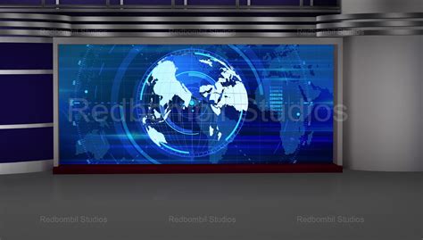Fifa 22 will launch on oct. News-22 Broadcast TV Studio Green Screen Background ...