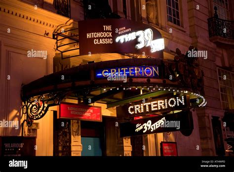 The 39 Steps At The Criterion Theatre At Piccadily Circus In London