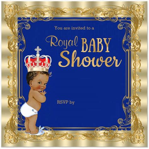royal baby shower printable invitations cakraest