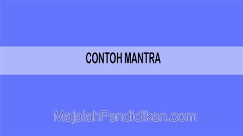 Suku mongondow juga menggunakan bahasa melayu manado dalam komunikasi mereka dengan masyarakat sulawesi utara lainnya. Contoh Mantra - Pengertian, Karakteristik, Macam dan Contoh