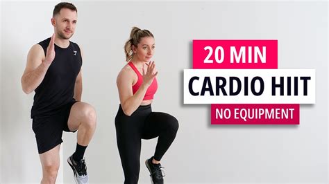 20 Min Calories Killer Hiit Workout For Fat Burn And Cardio At Home No Equipment Youtube