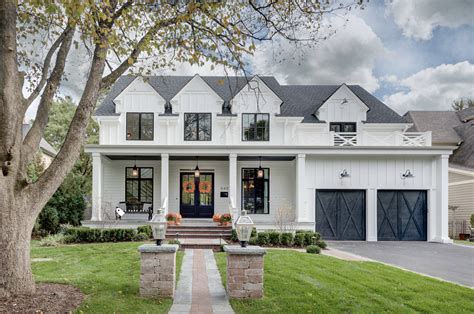 Best exterior farmhouse white colors. I like the charcoal gray composite roof on a white house ...
