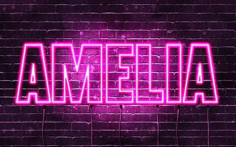 Red Pink Neon Lights Amelia Amelia Hd Wallpaper Peakpx
