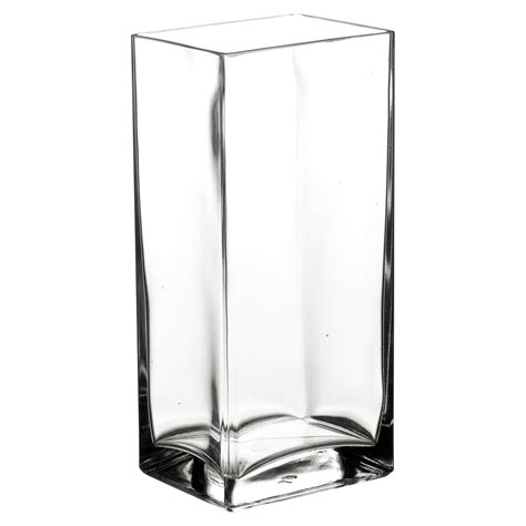 Square glass vases are one of the most classic of glass vases and glass candle holders. Pasabahce Square Rectangle Glass Flower Vase Gift Box ...