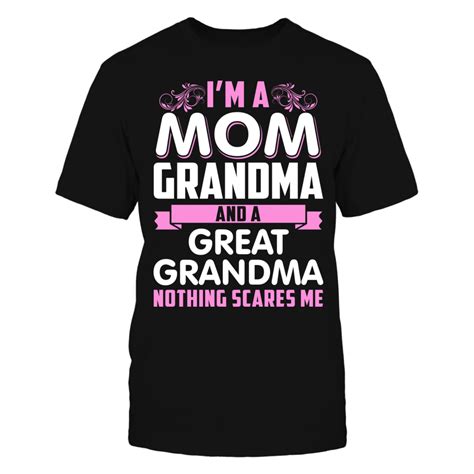 Im A Mom Grandma And A Great Grandma Fanprint