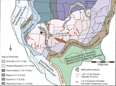 Geologic Map Of North America Maping Resources