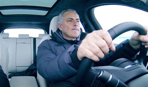 Video: Watch Jose Mourinho drift on ice in a Jaguar F-Pace ...