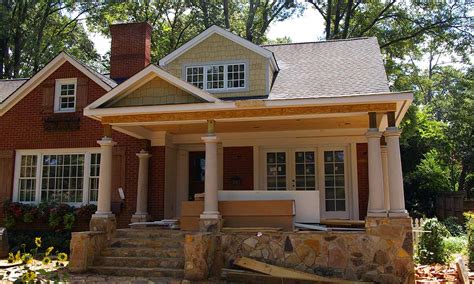 Front Porch Addition Adding Curb Appeal Palmer Custom Builders