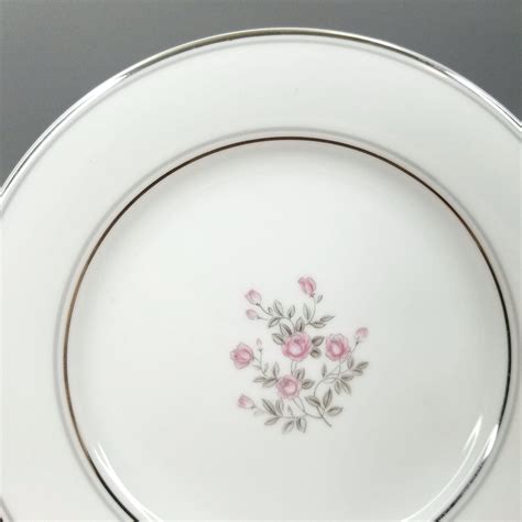 Noritake China Stanton Rose Pattern Bread And Butter Plate Etsy