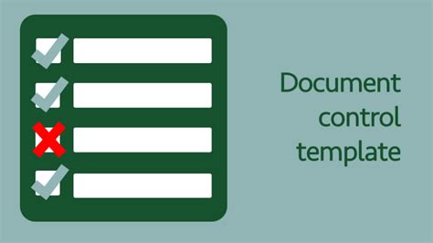Document Control Template Excel Off The Grid