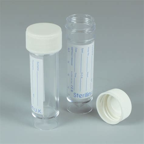 Universal Container 30ml Aseptically Produced Conical Base Skirted