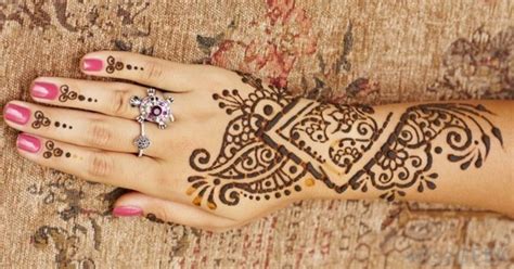 This henna design is for the front side of hand. Henna tattoo designs - origin, popular motifs and their ...