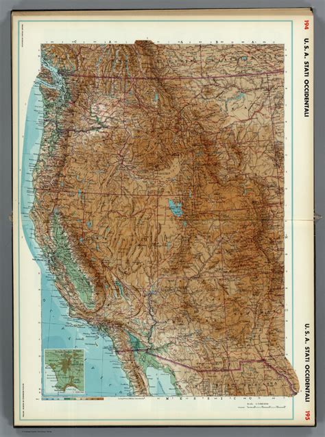 Western United States David Rumsey Historical Map Collection