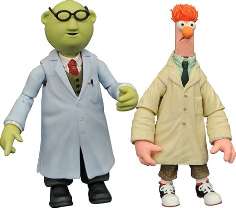 Diamond Select Toys The Muppets Beaker And Bunsen Honeydew Select Action