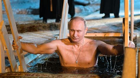 Putin Takes Dip In Icy Russian Lake On Epiphany Fox News