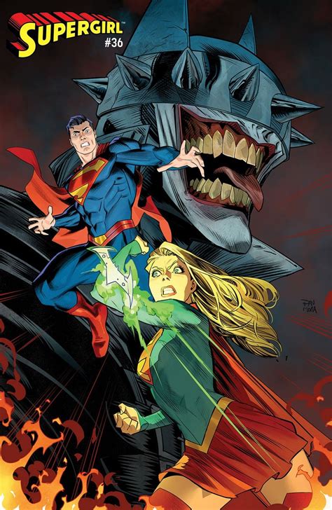 Supergirl 36 Superman And Batman Who Laughs By Dan Mora Batman Y