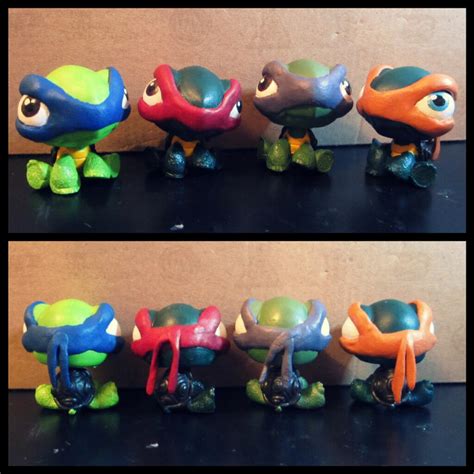 Teenage Mutant Ninja Turtles Lps Customs By Pia Chu On Deviantart