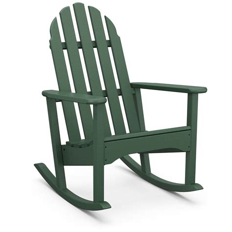 Classic Adirondack Rocking Chair Adrc100 By Polywood