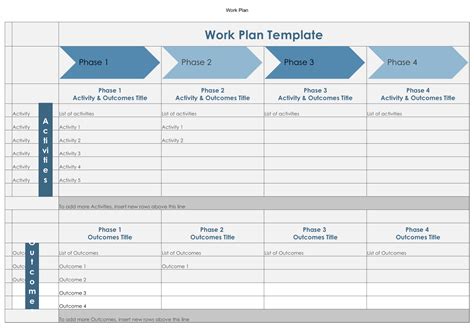 Plantilla Plan De Trabajo