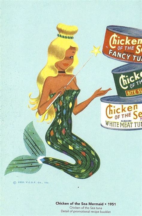 Chicken Of The Sea Vintage Mermaid Logo Vintage Ads Vintage Mermaid