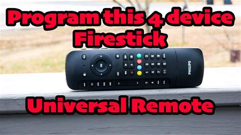 How to program a remote for a comcast. Setup and Program this Phillips 4 Device Fire TV Remote to ...